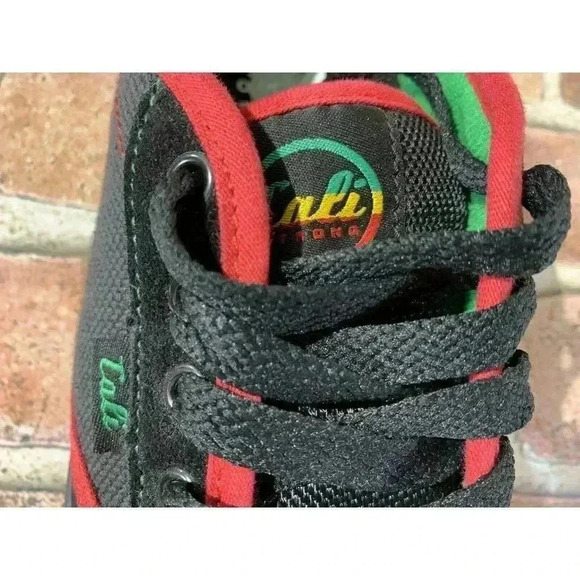 New Mens Cali Strong Casual Shoes sz 8 Black Green Red Yellow main image 6